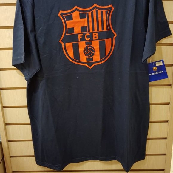FC Barcelona Uni-Logo T-Shirt - Navy, Size XL - Picture 2 of 4